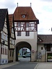Wahrzeichen von Lauda, "Oberes Tor" erbaut 1496